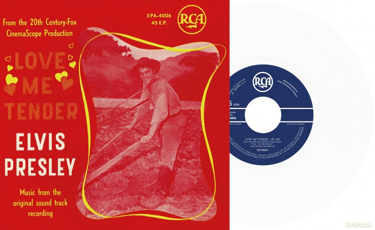 Elvis Presley: Etranger No. 14 - Love Me Tender (Belgium) (White) [Winyl]
