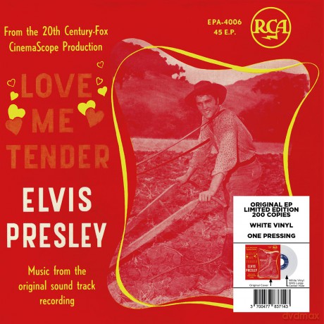 Elvis Presley: Etranger No. 14 - Love Me Tender (Belgium) (White) [Winyl]