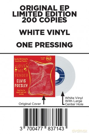 Elvis Presley: Etranger No. 14 - Love Me Tender (Belgium) (White) [Winyl]