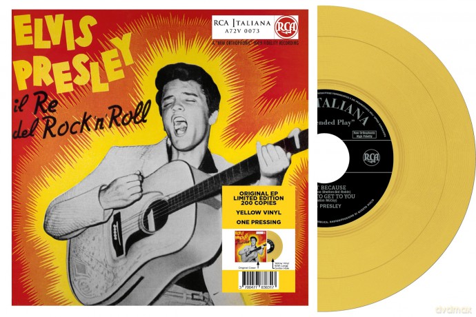 Elvis Presley: Etranger No. 15 - Il Re Del RockNRoll (Italie) (Yellow) [Winyl]