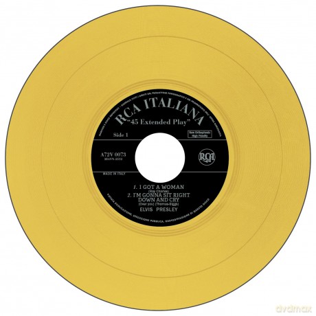 Elvis Presley: Etranger No. 15 - Il Re Del RockNRoll (Italie) (Yellow) [Winyl]