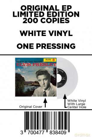 Elvis Presley: Etranger No. 16 - Peace In The Valley (Us) (White) [Winyl]