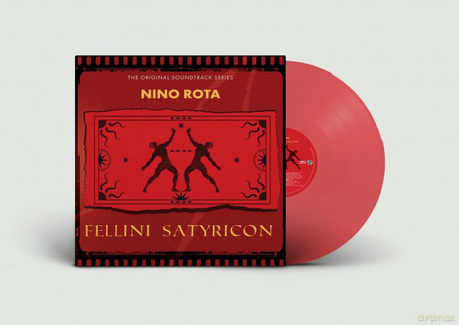 Nino Rota: Fellini Satyricon soundtrack (Transparent Red) [Winyl]