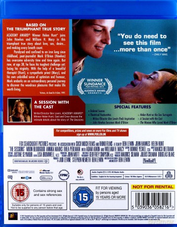 The Sessions (Sesje) [Blu-Ray]