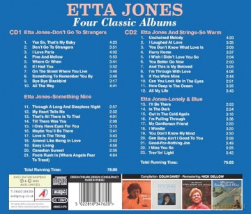 Etta Jones: Four Classic Albums [CD]