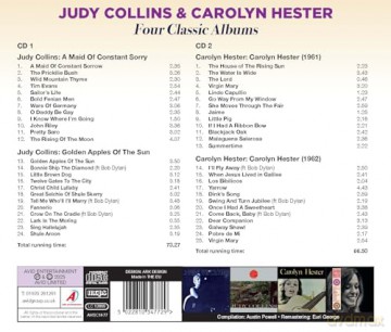 Judy Collins & Carolyn Hester: Four Classic Albums [CD]