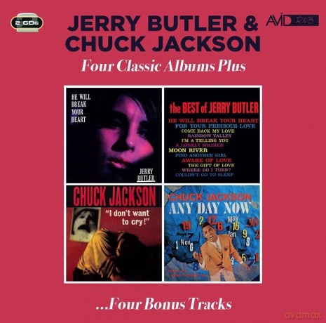Jerry Butler & Chuck Jackson: Four Classic Albums Plus [CD]