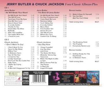 Jerry Butler & Chuck Jackson: Four Classic Albums Plus [CD]