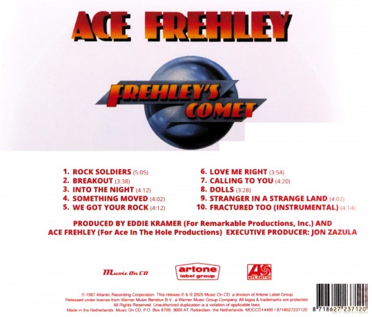 Ace Frehley: Frehleys Comet [CD]