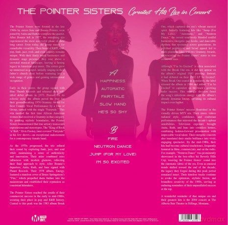 Pointer Sisters: Greatest Hits Live In Concert (Colour In Colour) [Winyl]