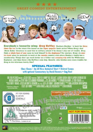 Diary of a Wimpy Kid 3: Dog Days (Dziennik Cwaniaczka 3) [DVD]