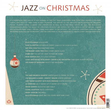 Jazz On Christmas (Crystal Clear) [Winyl]