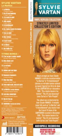 Sylvie Vartan: La Maritza [CD]