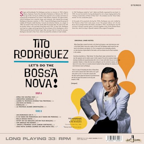 Tito Rodriguez & His Orchestra: Lets Do The Bossa Nova! (+1 Bonus Track) (Limited) [Winyl]
