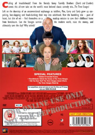 The Three Stooges (Głupi, Głupszy, Najgłupszy) [DVD]