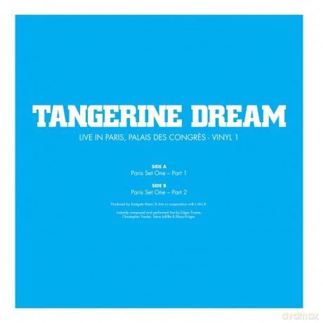 Tangerine Dream: Live Au Palais Des Congres 1978 (Orange/Red/Blue/Black) (RSD 2023) [Winyl]