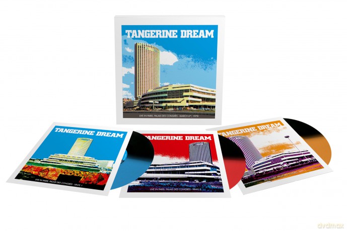 Tangerine Dream: Live Au Palais Des Congres 1978 (Orange/Red/Blue/Black) (RSD 2023) [Winyl]
