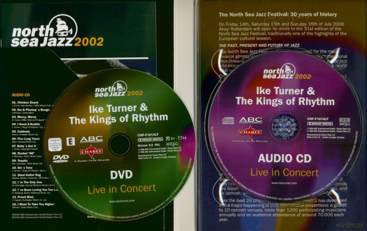 Ike Turner & Kings Of Rhythm: Live In Concert 2002 [CD]