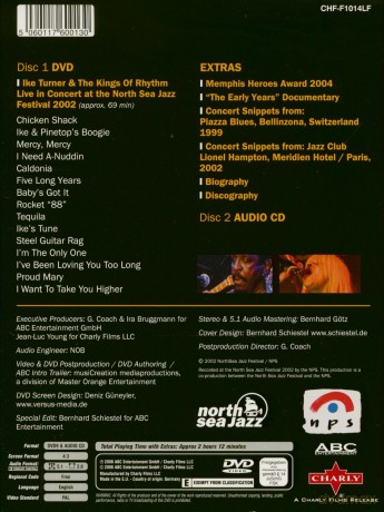 Ike Turner & Kings Of Rhythm: Live In Concert 2002 [CD]