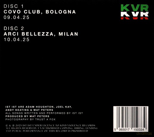 Ist Ist: Live In Italy [CD]