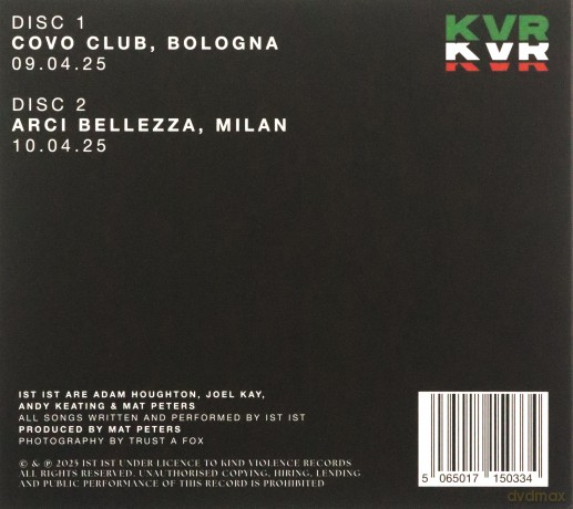Ist Ist: Live In Italy [CD]