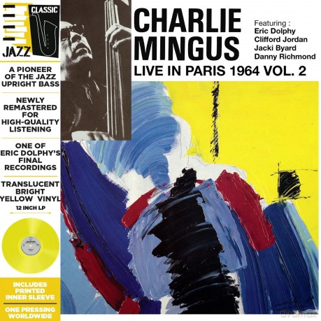Charlie Mingus: Live In Paris Vol. 2 (Yellow) [Winyl]