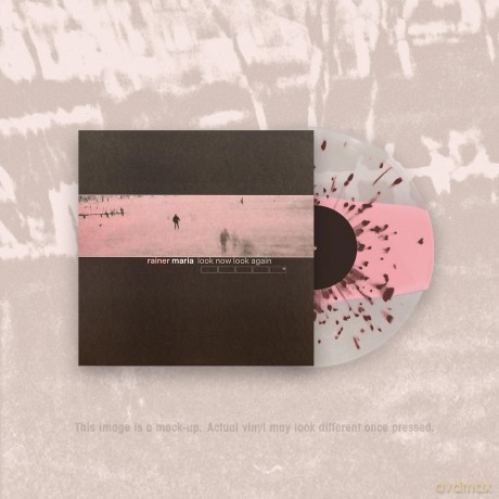 Rainer Maria: Look Now Look Again (25th Anniversary) (Pink Stripe/Brown Splatter) [Winyl]