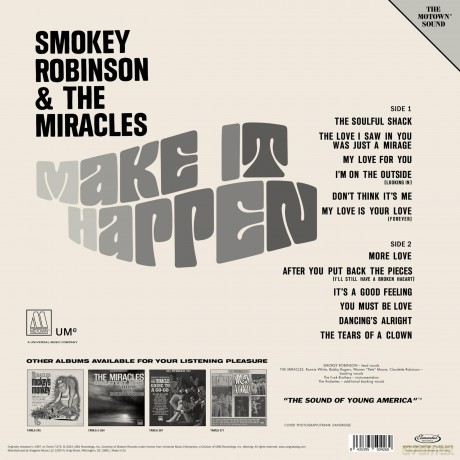 Smokey Robinson & The Miracles: Make It Happen [Winyl]