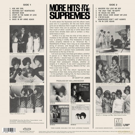 Supremes: More Hits By The Supremes [Winyl]