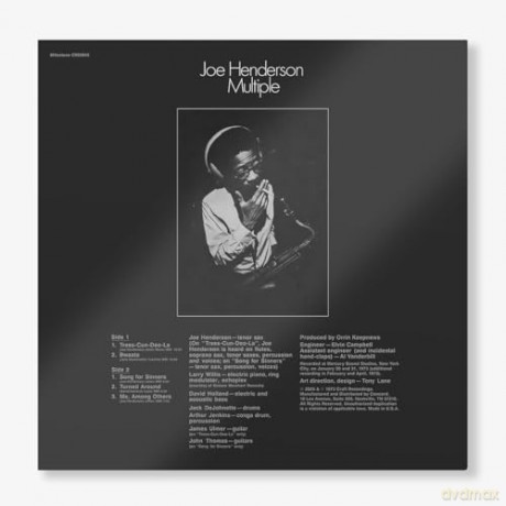 Joe Henderson: Multiple (Jazz Dispensary Top Shelf Series) [Winyl]