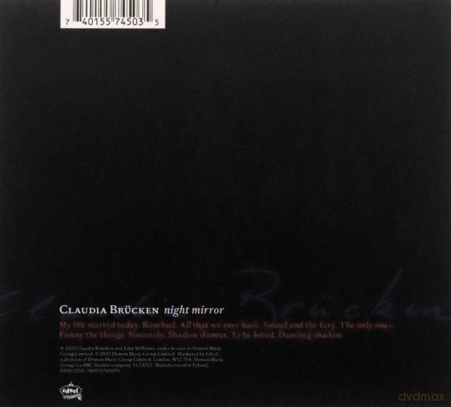 Claudia Brucken: Night Mirror [CD]