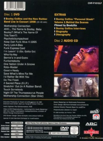 Bootsy Collins: North Sea Jazz Festival 1998 [CD]