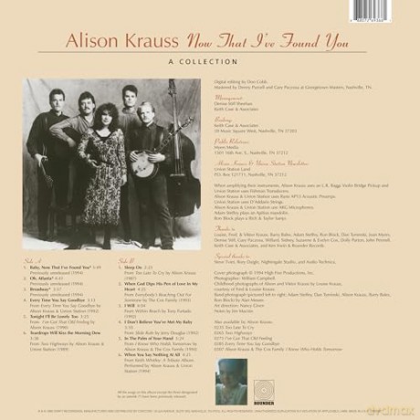 Alison Krauss: Now That Ive Found You: A Collection [Winyl]