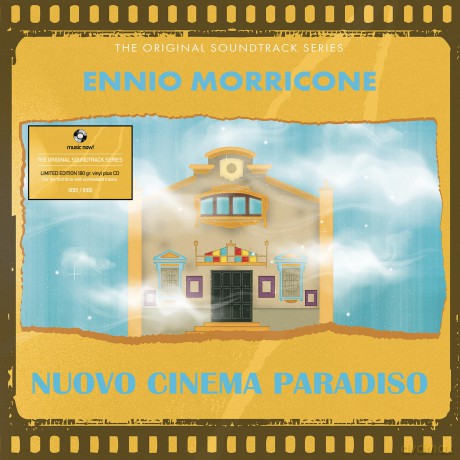 Ennio Morricone: Nuovo Cinema Paradiso soundtrack (Numbered) (Transparent Yellow) [Winyl]