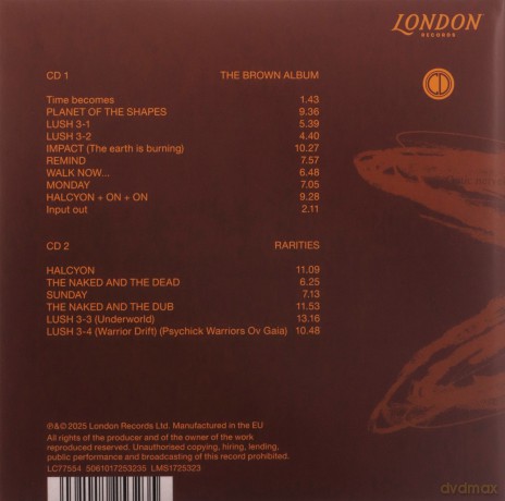 Orbital: Orbital (The Brown Album) [CD]