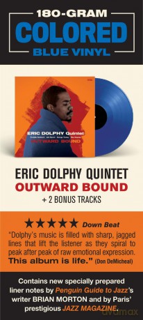 Eric Dolphy Quintet: Outward Bound (+2 Bonus Tracks) (Limited Blue) [Winyl]