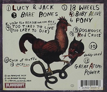 Moonshine Willy: Pecadores [CD]