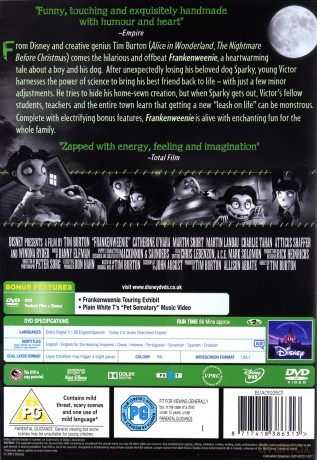 Frankenweenie (Disney) [DVD]