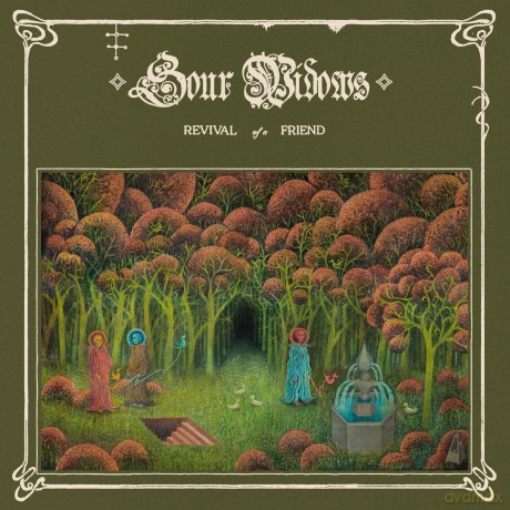 Sour Widows: Revival Of A Friend (Insomnia Red/Black Marble/Purple Splatter)) [Winyl]