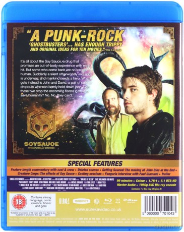 John Dies at the End (John ginie na końcu) [Blu-Ray]