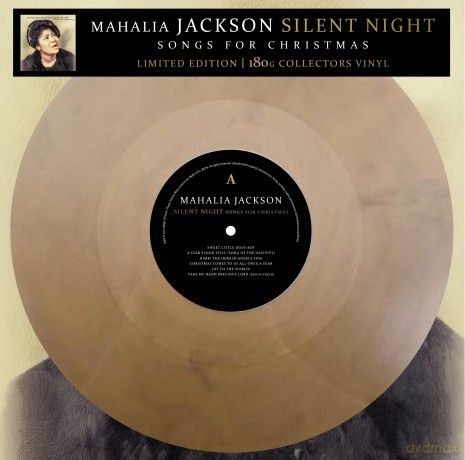Mahalia Jackson: Silent Night - Songs For Christmas (Marbled) [Winyl]