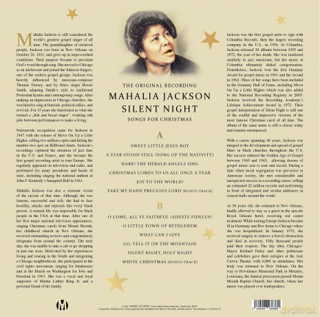 Mahalia Jackson: Silent Night - Songs For Christmas (Marbled) [Winyl]