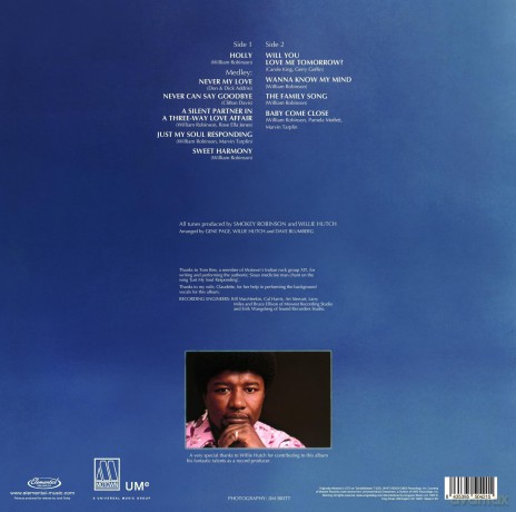 Smokey Robinson: Smokey (Blue) [Winyl]