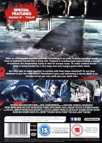 Bait (W Szczękach Rekina 3D) [DVD]