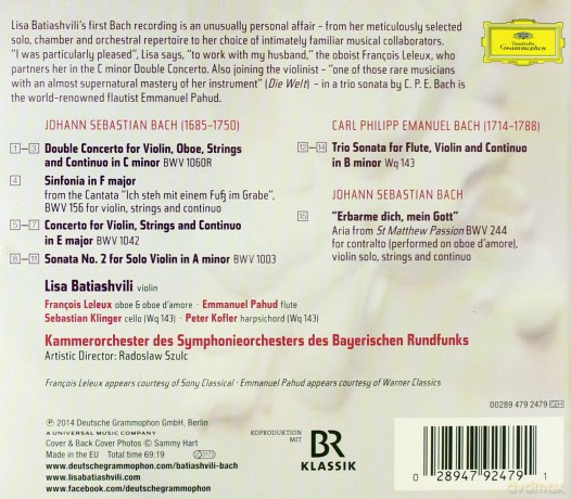 Lisa Batiashvili: Bach [CD]