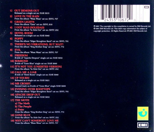 Edgar Band Broughton: Out Demon Out: The Best Of [CD]