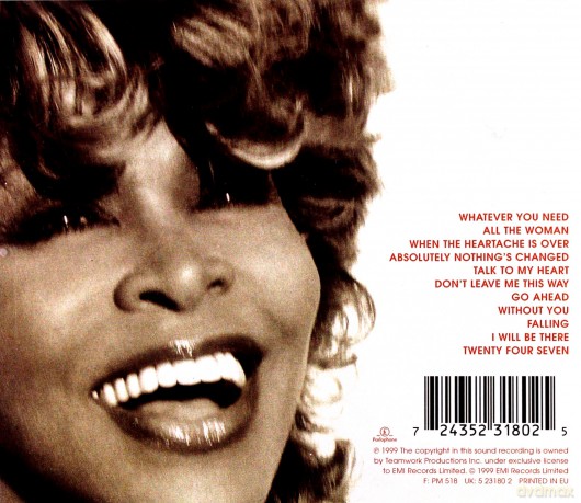 Tina Turner: Twenty Four Seven [CD]
