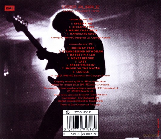 Deep Purple: In Concert 1970-1972 [2CD]
