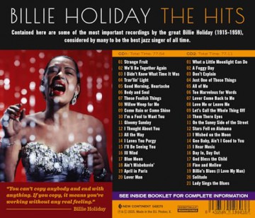 Billie Holiday: The Hits [CD]