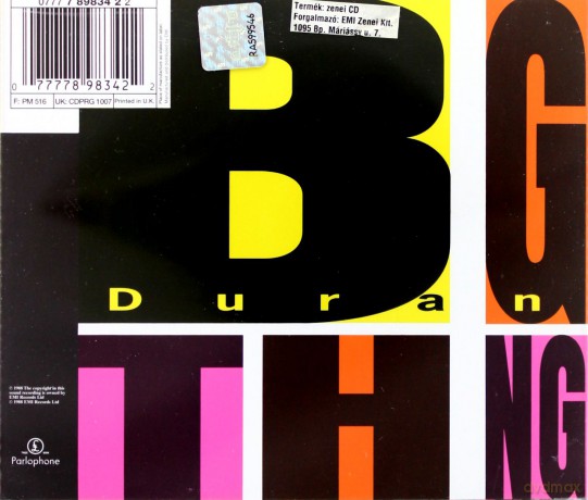 Duran Duran: Big Thing [CD]